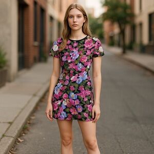 French Connection Women's Adeline Dream Garden Party Dress